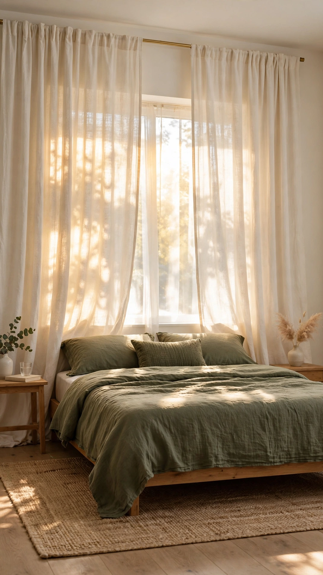Cream Curtain Panels