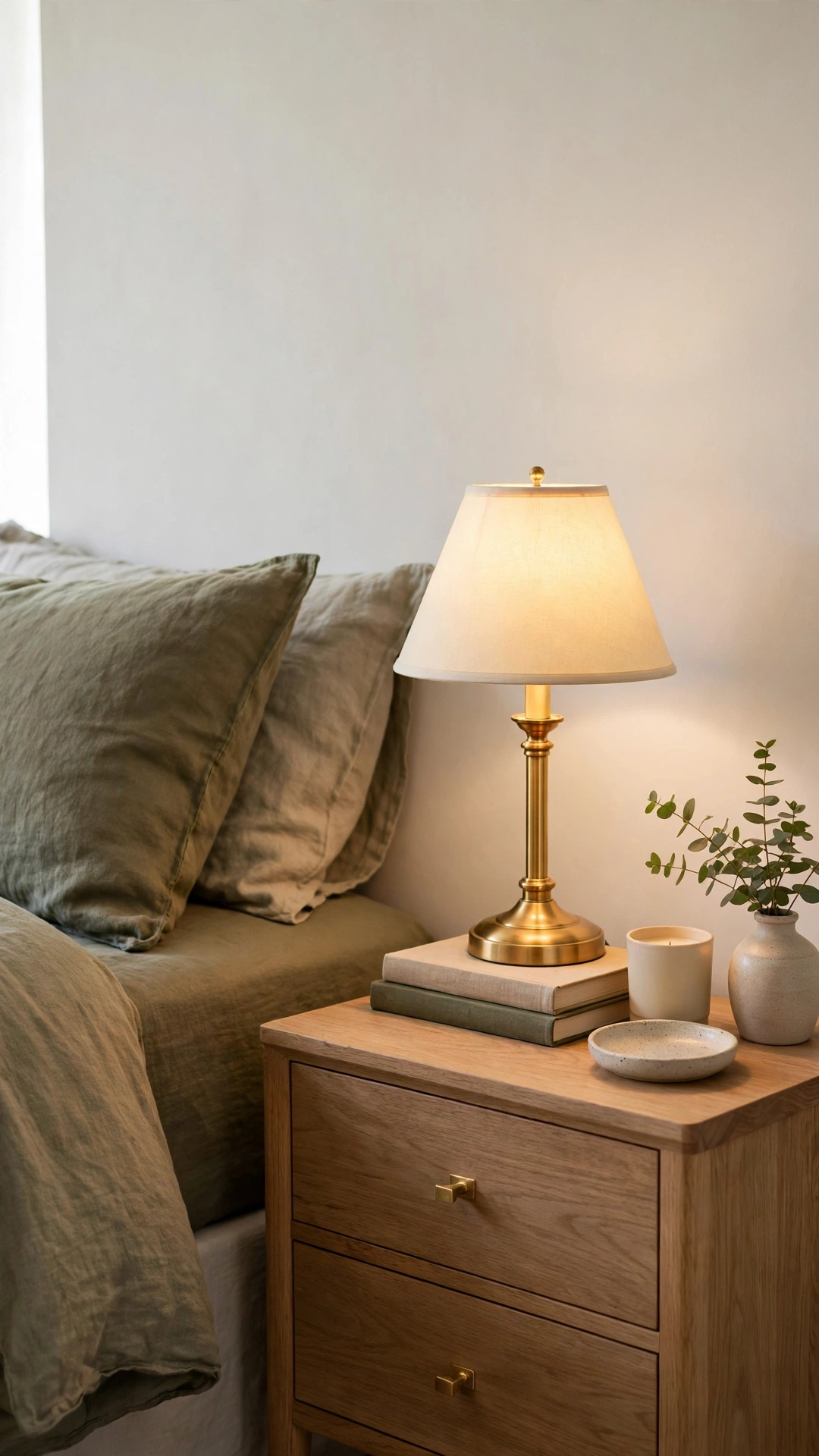 Styled Bedside Table