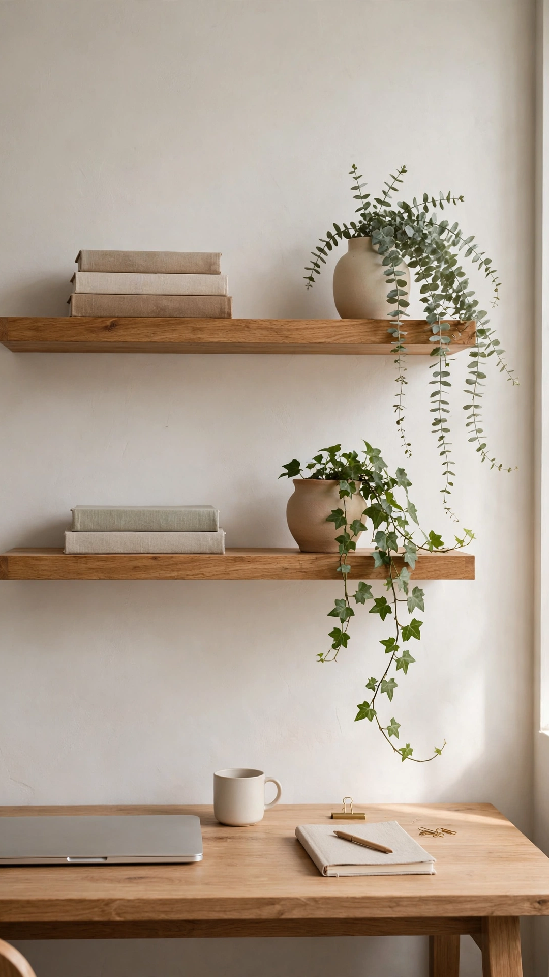 Floating Wooden Shelves