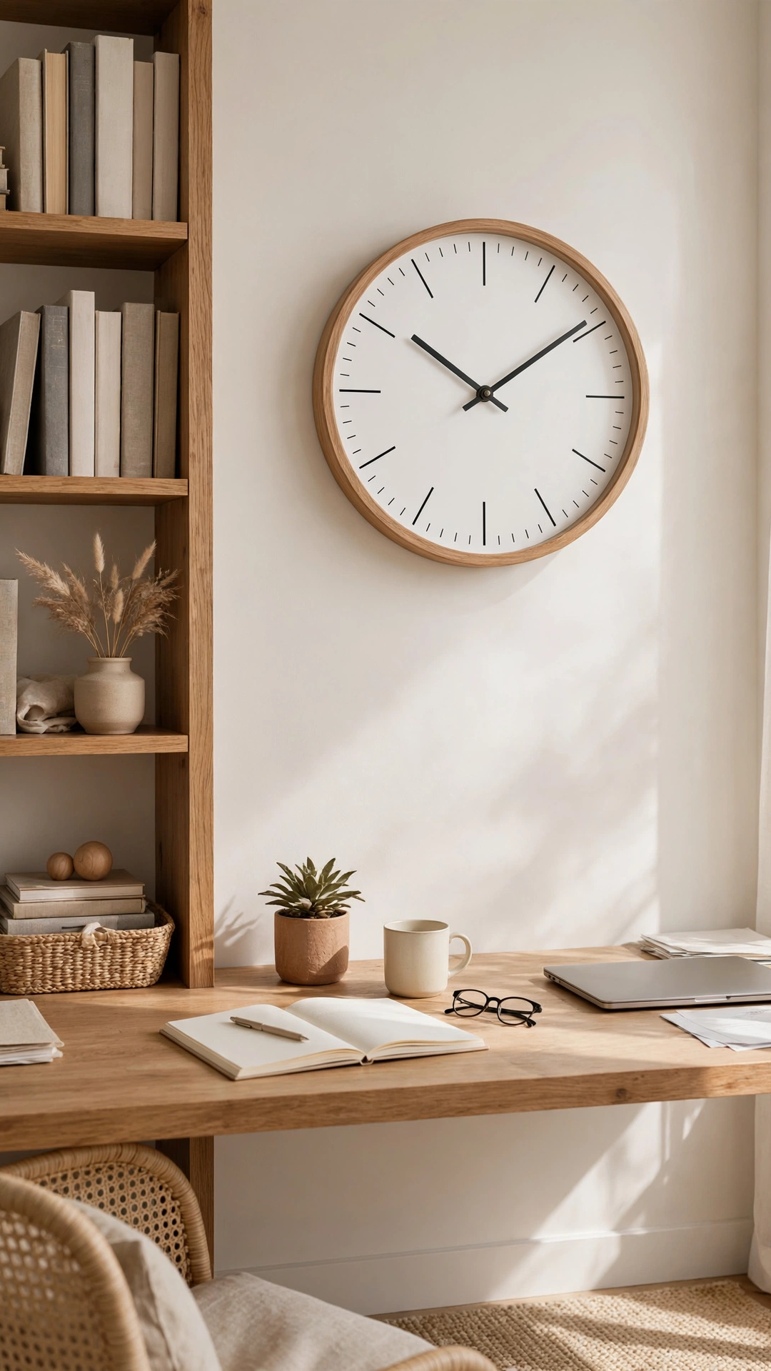 Round Wall Clock