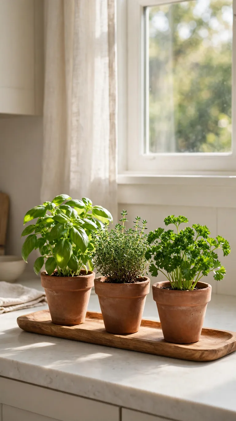 Fresh Herb Pots