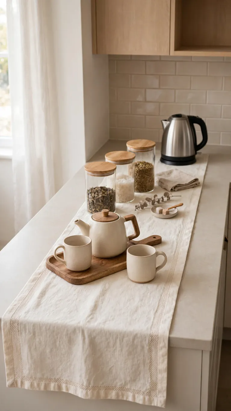 Neutral Table Runner