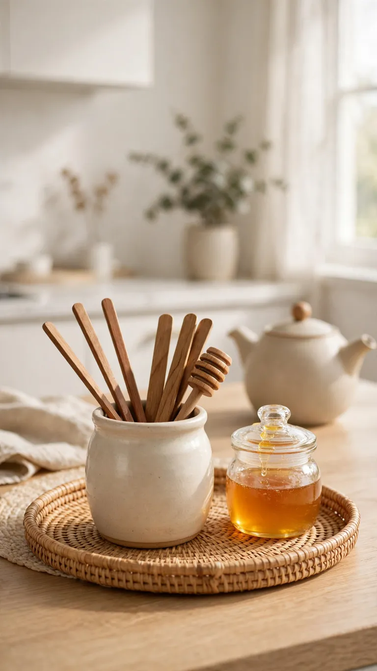 Honey Spoon Crock
