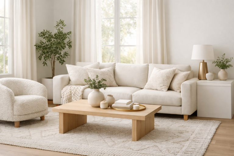 24 White Living Room Décor Ideas That Never Go Out of Style