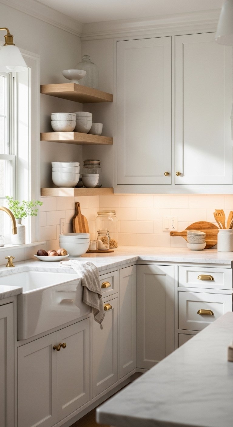 26 Kitchen Paint Colors That Go Perfect with White Cabinets