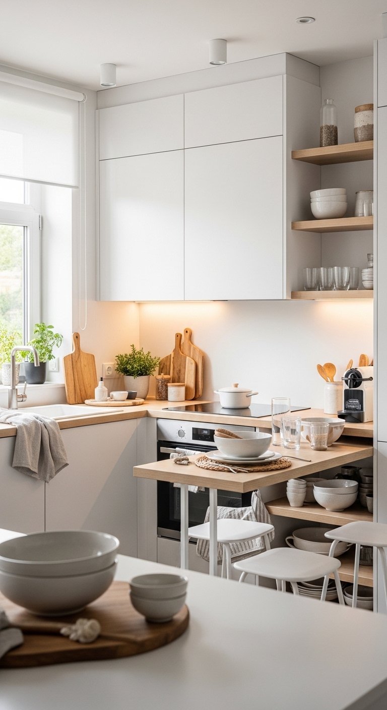 23 Small Kitchen Ideas That Look Modern and Spacious