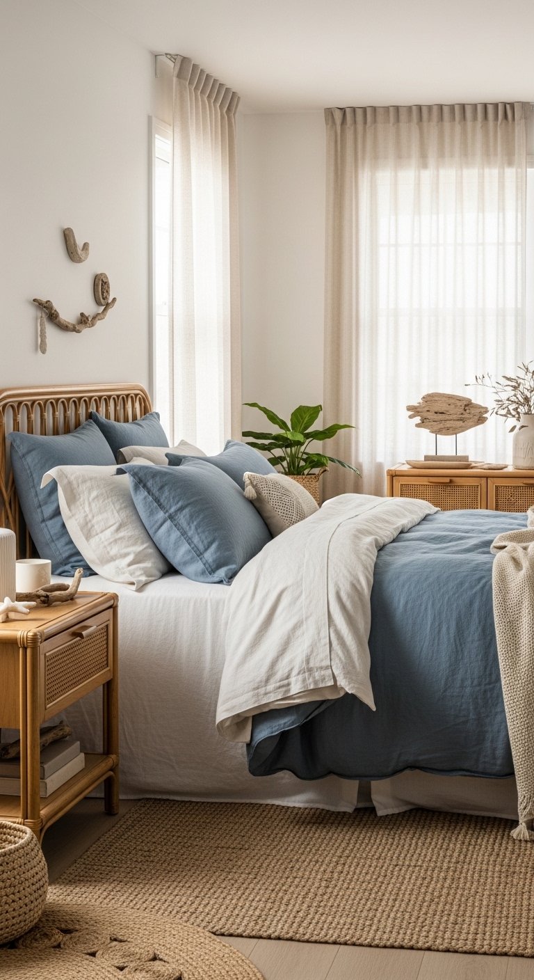 21 Coastal Bedroom Ideas for a Light and Airy Feel
