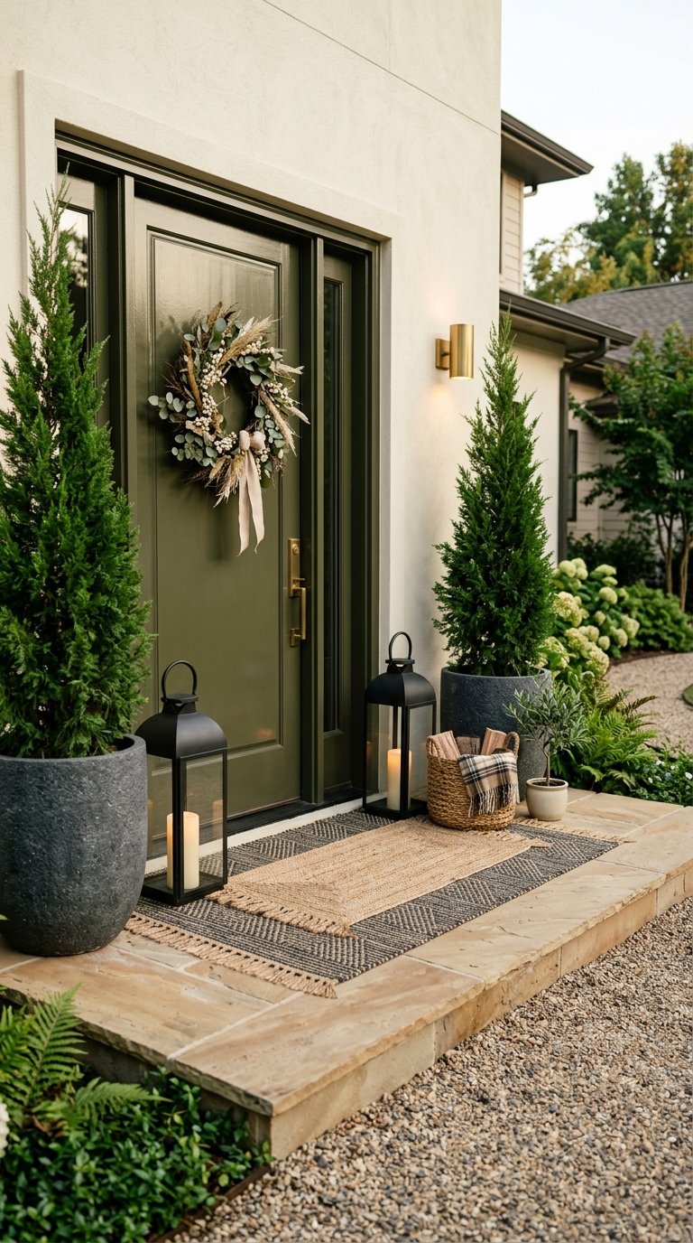 22 stylish front door decor ideas