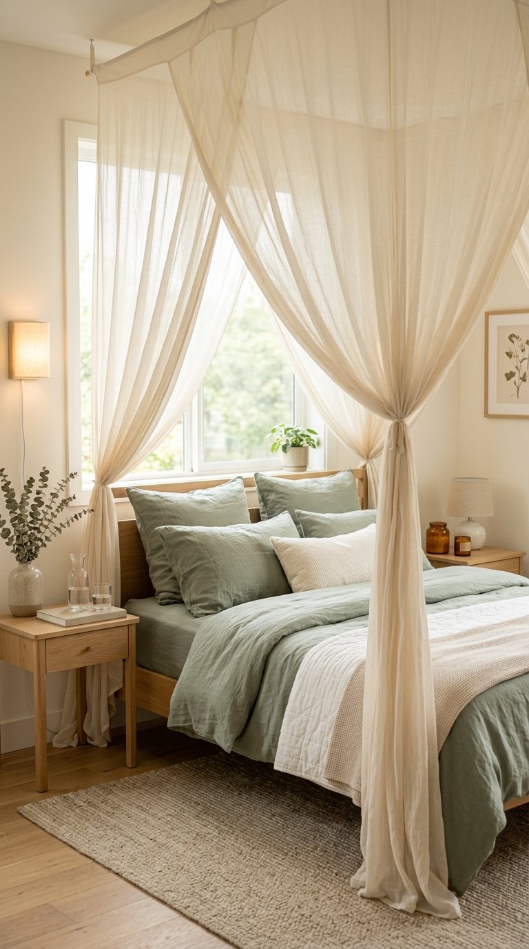 28 Sage and Cream Bedroom Ideas for a Soft Elegant Look