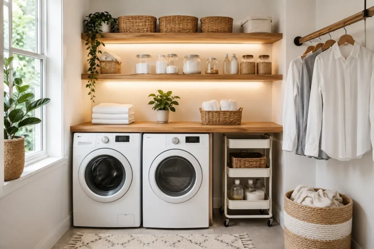 20 Laundry Room Ideas That Keep Small Spaces Organized