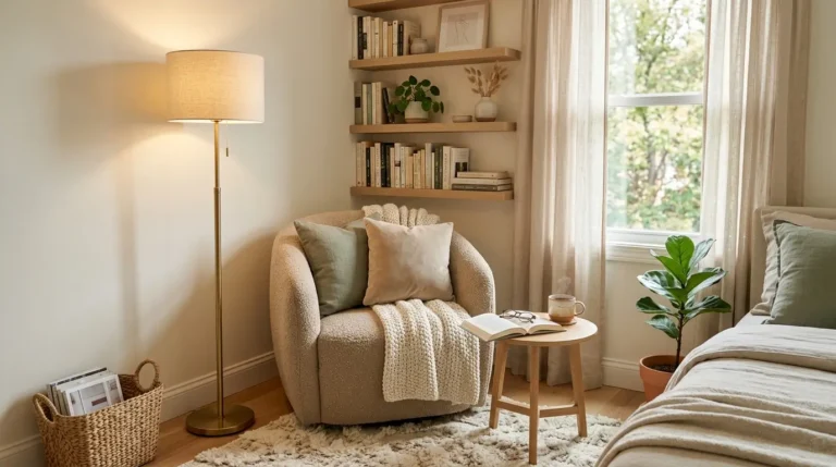 20 Cozy Bedroom Reading Corner Ideas for Small Spaces