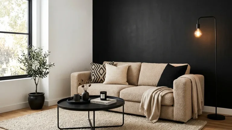 20 Black and Beige Living Room Ideas With Modern Style