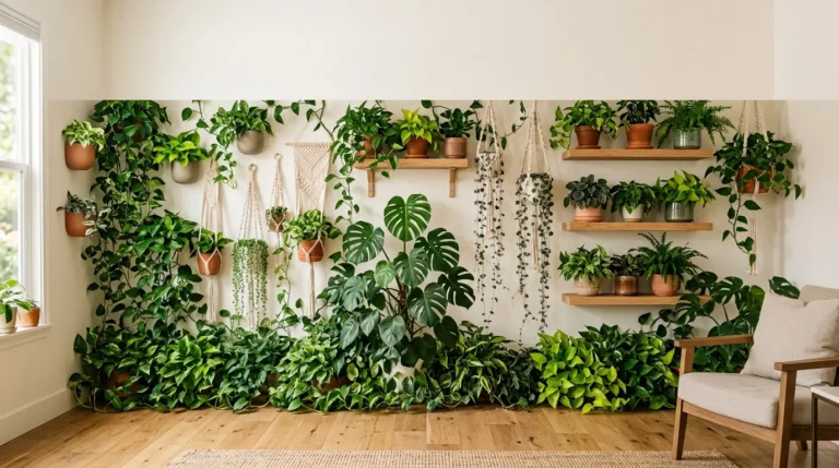 21 Indoor Plant Wall Decor Ideas That Bring Your Walls to Life
