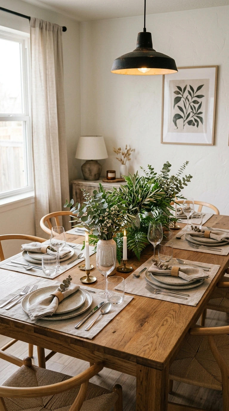 006 Staged Dining Table A dining room featuring a tabl