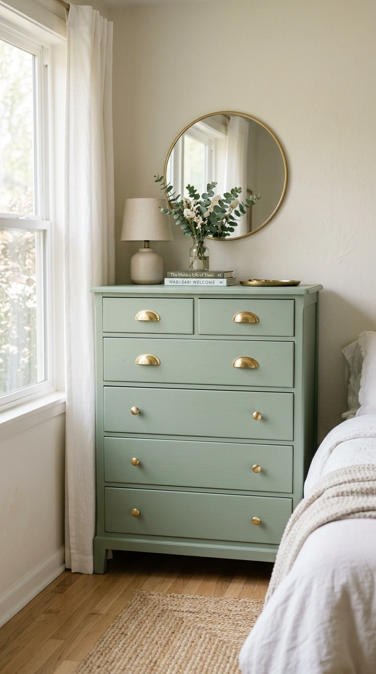 011 11 Repainted Furniture Piece A wood dresser freshl