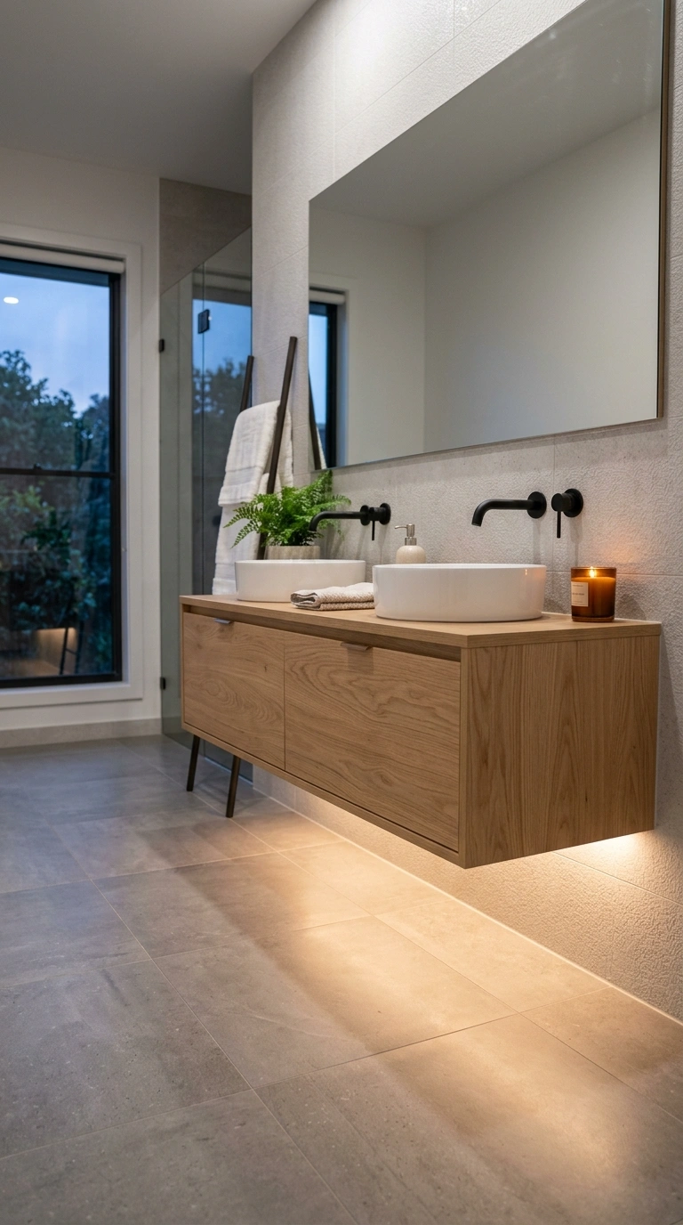 020 Recessed Lighting Strip A thin warm LED light stri