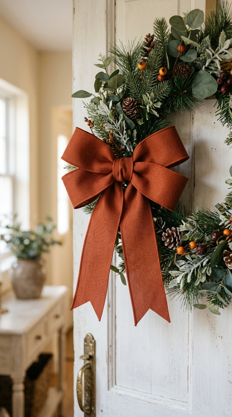 25 Dollar Tree Fall Decor Ideas That Look Expensive 24 023 23 Dollar Tree Ribbon Bows A wreath finished with