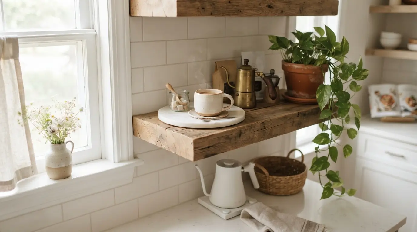 Coffee bar in bright kitchen 202608192243