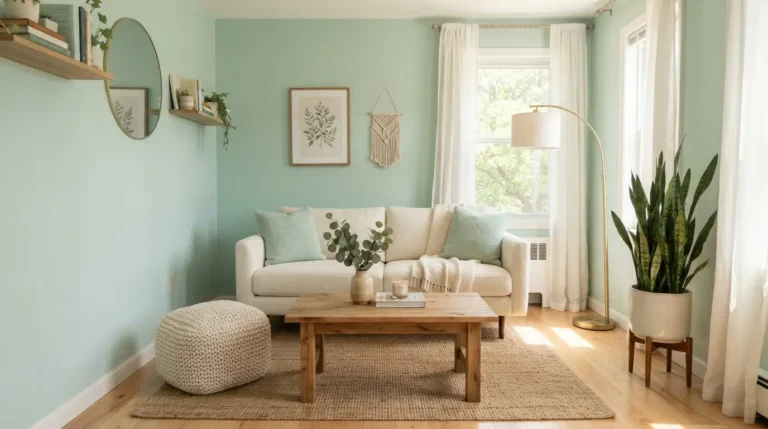 19 Tiny Mint Living Rooms Worth Copying