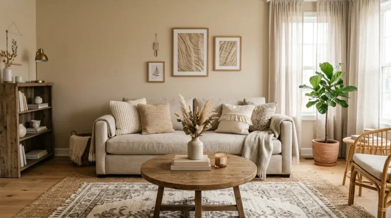 Beige Living Room Ideas That Feel Warm, Not Boring