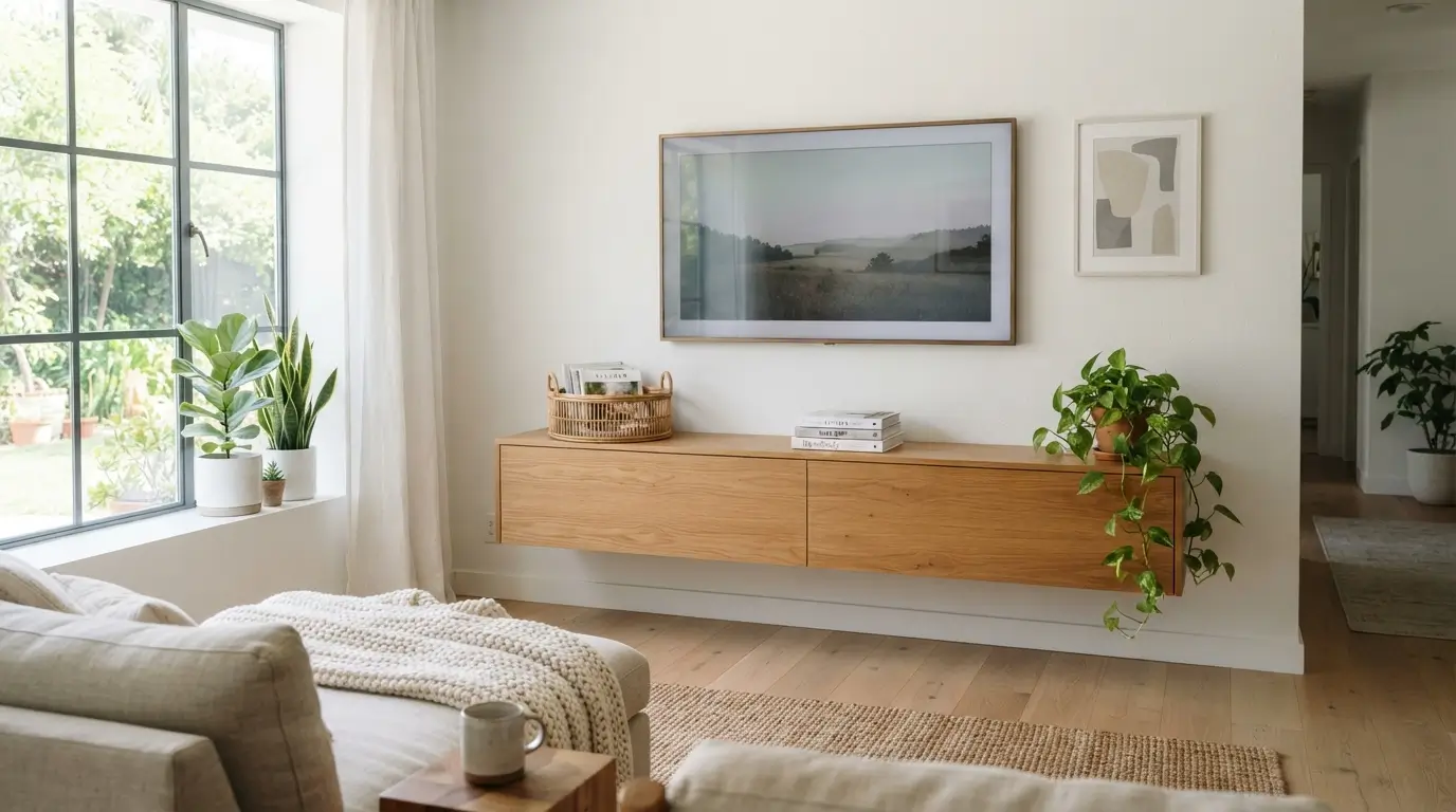 Living room with media console 202608102314 1