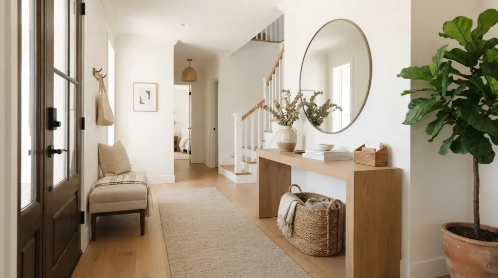 Modern home entry hallway decor 202608190017 1
