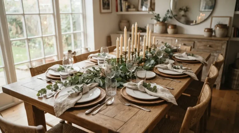 17 Dining Table Decor Ideas to Create a Beautiful Tablescape