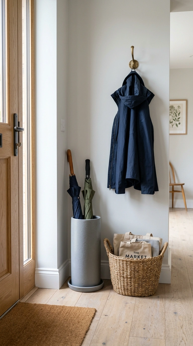 23+ Stunning Entryway Decor Ideas To Try Now 9 008 Umbrella Stand Corner A corner beside a front door
