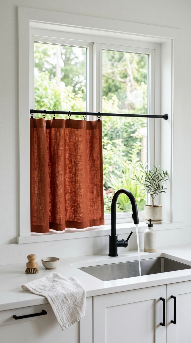 013 Solid Color Block A modern kitchen sink window dre
