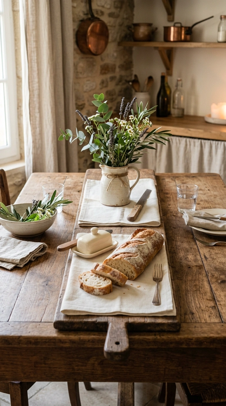 014 Bread Board And Linen A French country kitchen tab