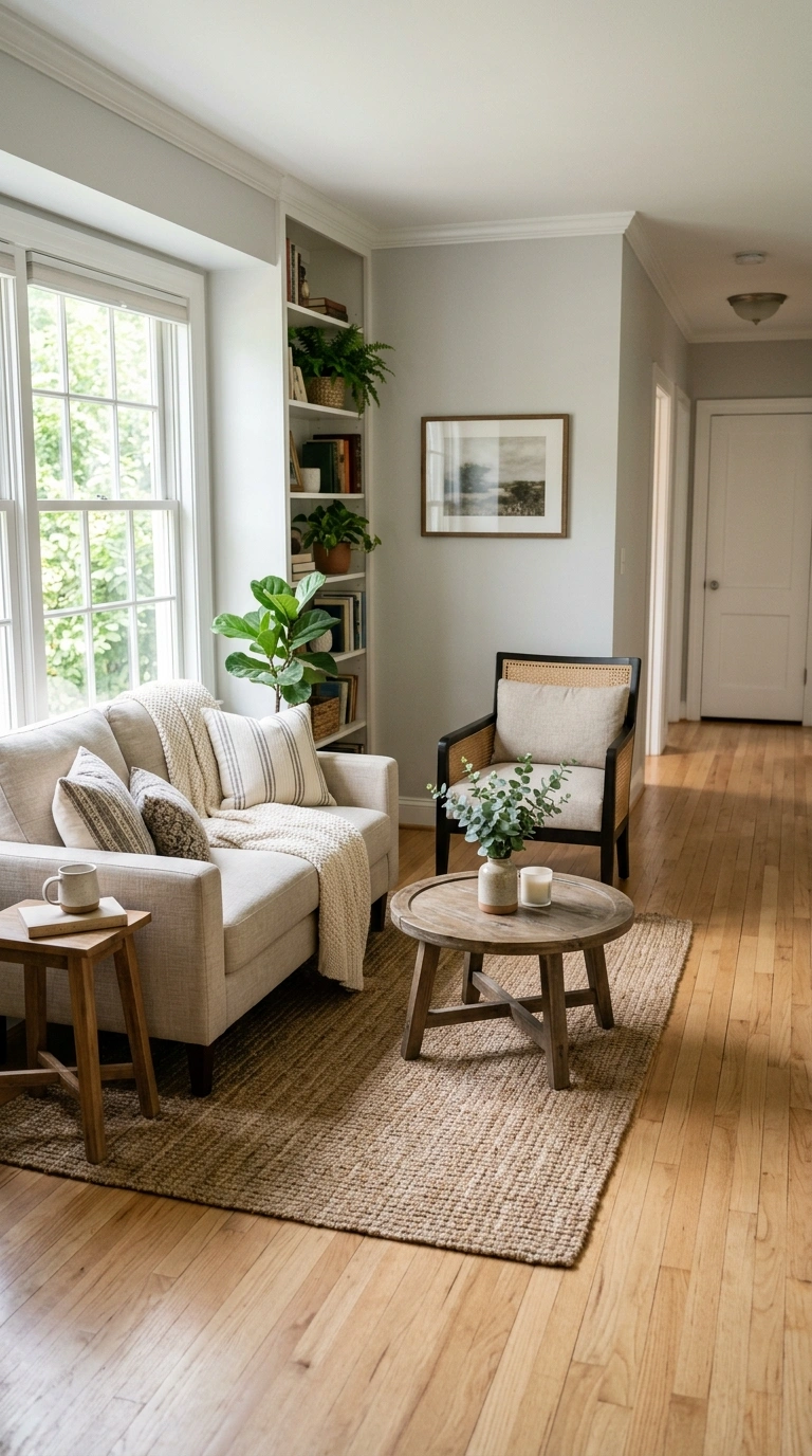 015 Swap In A Loveseat A small loveseat paired with a