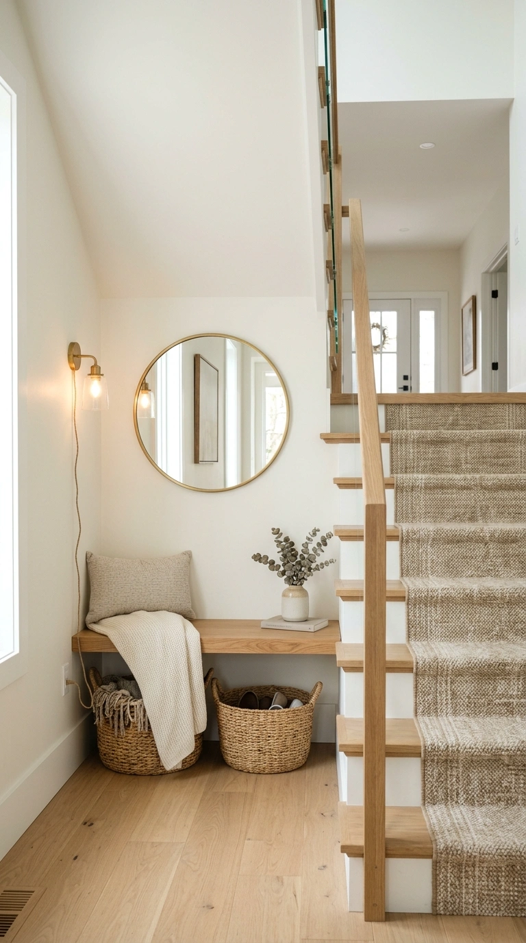 23+ Stunning Entryway Decor Ideas To Try Now 16 015 Under Stairs Nook A cozy entry nook beneath a stai