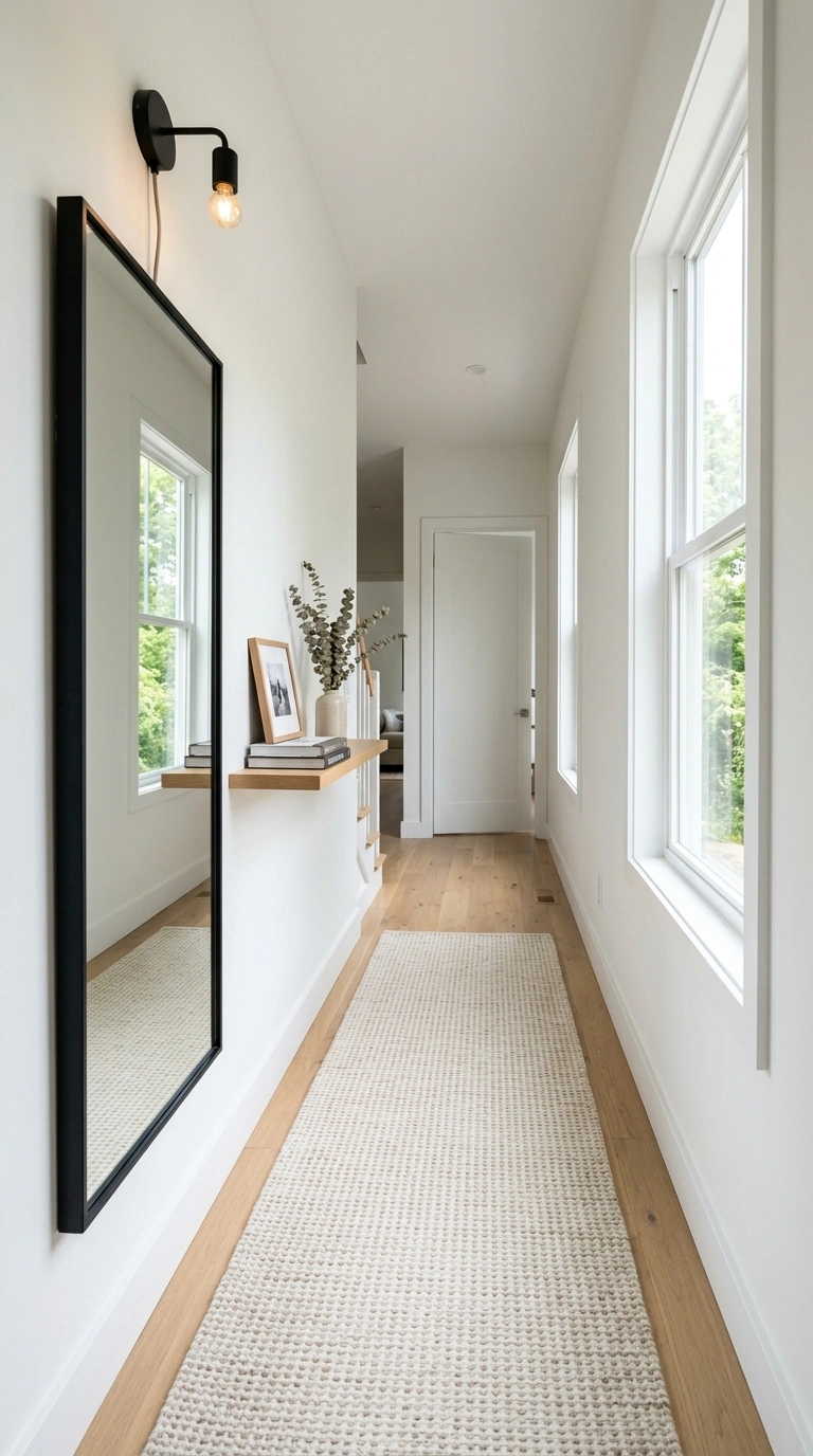18 Jaw-Dropping Entryway Mirror Ideas You'll Love 17 016 Narrow Hallway Mirror A tall narrow rectangular mi