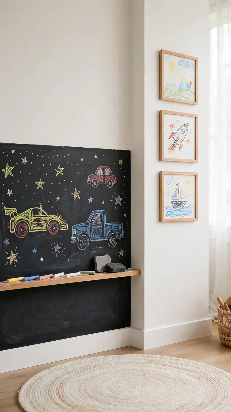 Chalkboard Art Wall