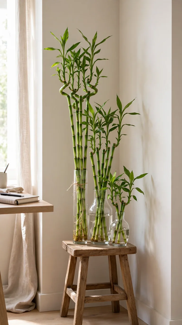 Bamboo Plant Corner