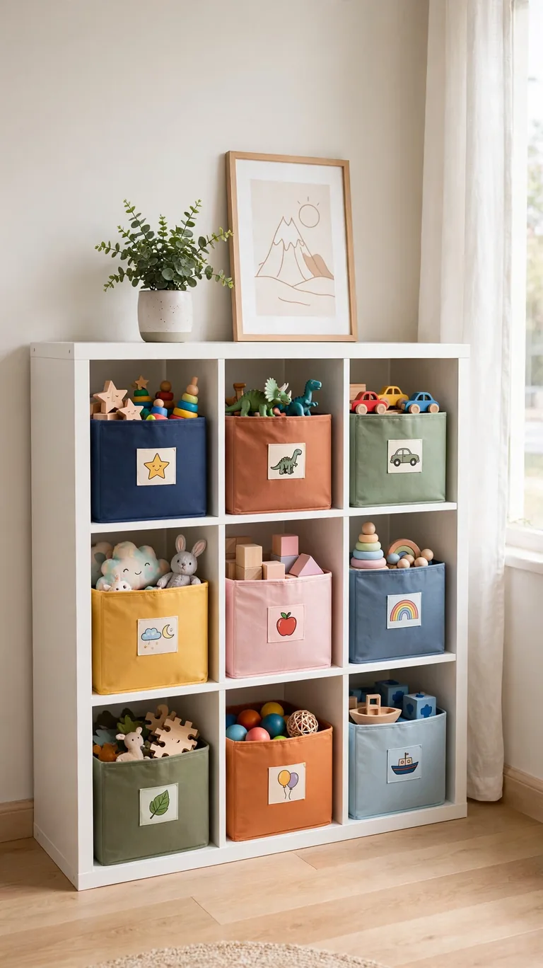 Toy Storage Cubbies