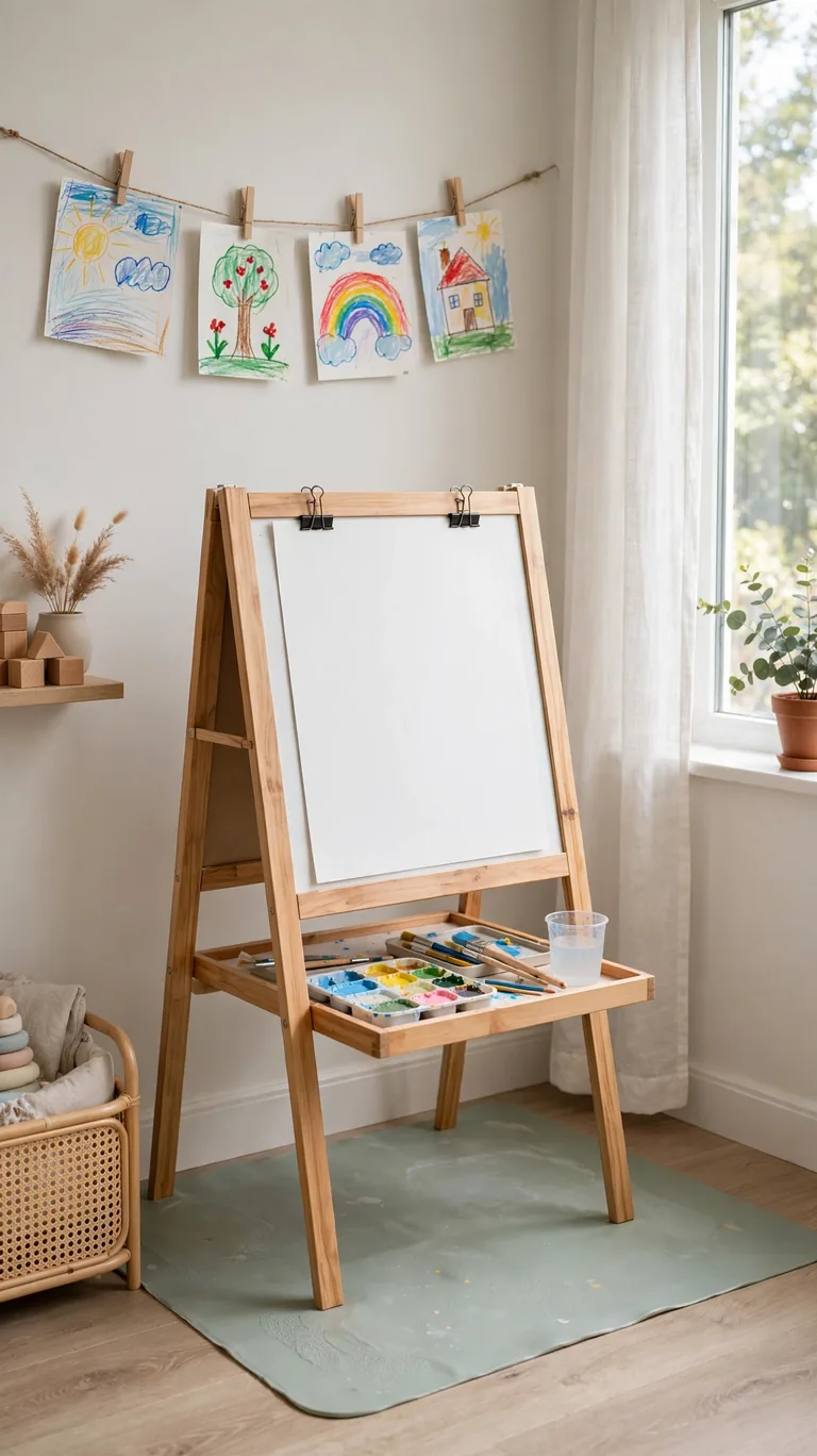 Art Easel Station