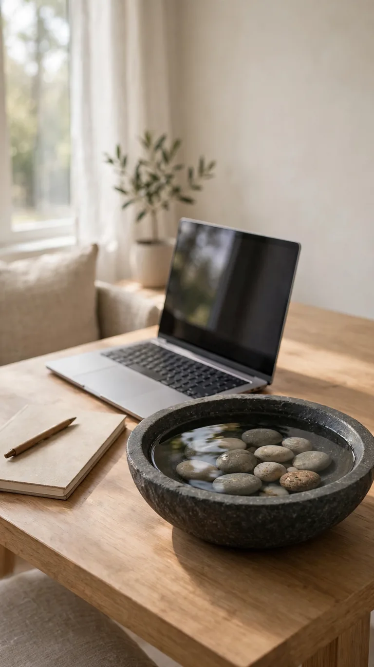 Stone Water Bowl