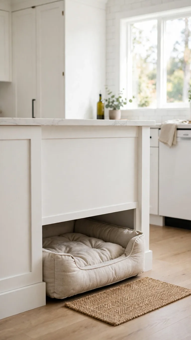 23 Dog Bed Ideas Your Pup Will Love for a Cozy Space 15 Built-in Kitchen Bed