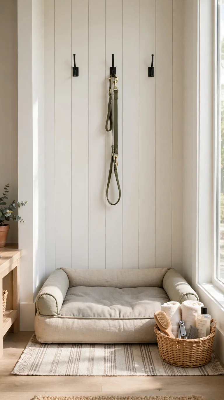 23 Dog Bed Ideas Your Pup Will Love for a Cozy Space 22 Mudroom Dog Station