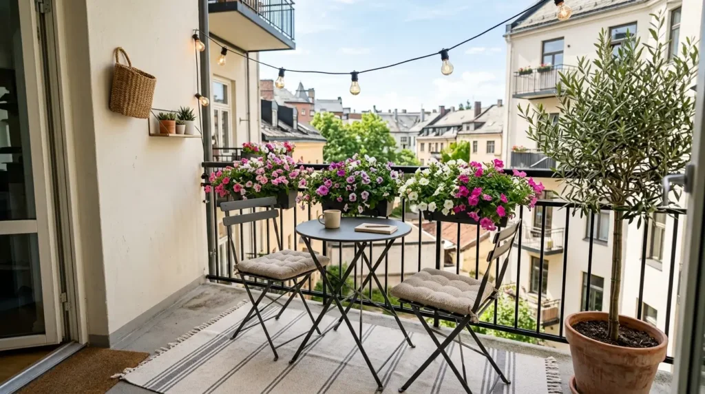 Balcony with table and chairs 20260919203300