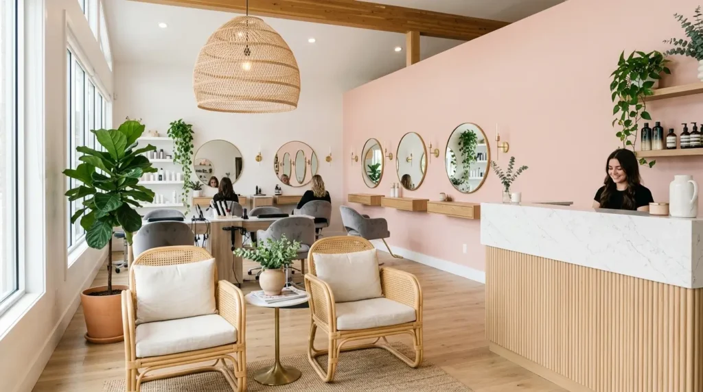 Modern beauty salon interior design 202609071935