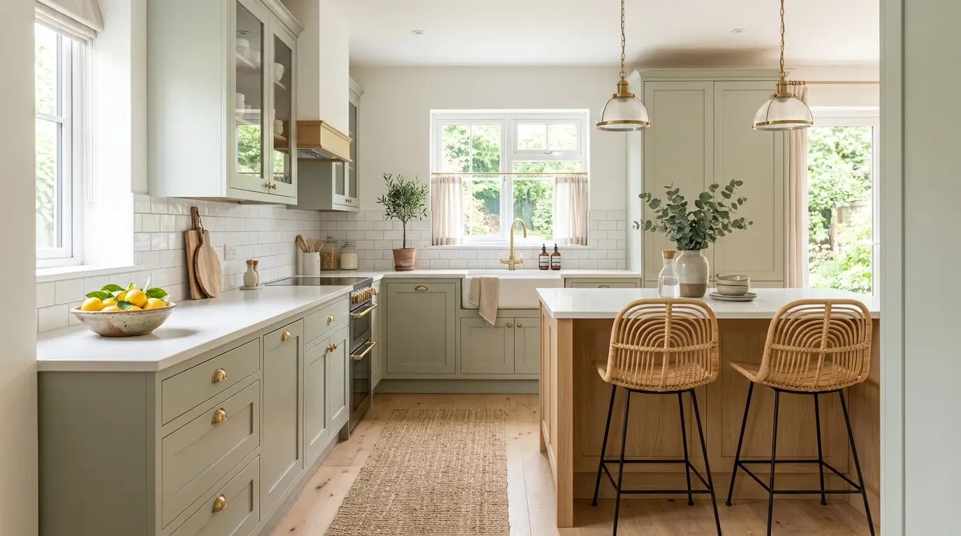 Sage green shaker kitchen interior 20260919195836