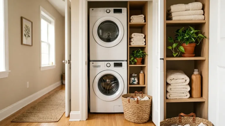 18 Inspiring Super Small Laundry Room Ideas for Apartment Renters