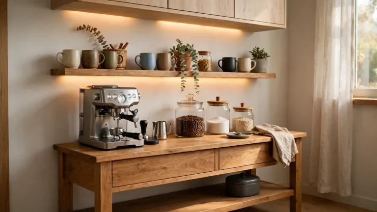 22 Cozy Coffee Bar Ideas for the Cutest Corner at Home