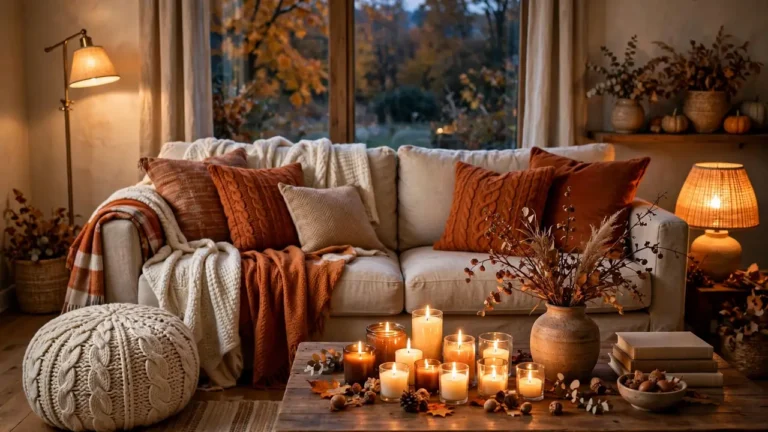 20 Warm Fall Living Room Decor Ideas for Cozy Nights In