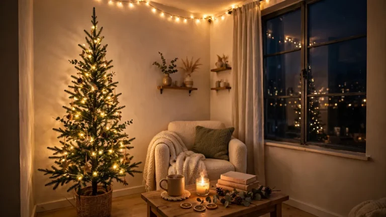 22 Cozy Small Apartment Christmas Decor Ideas