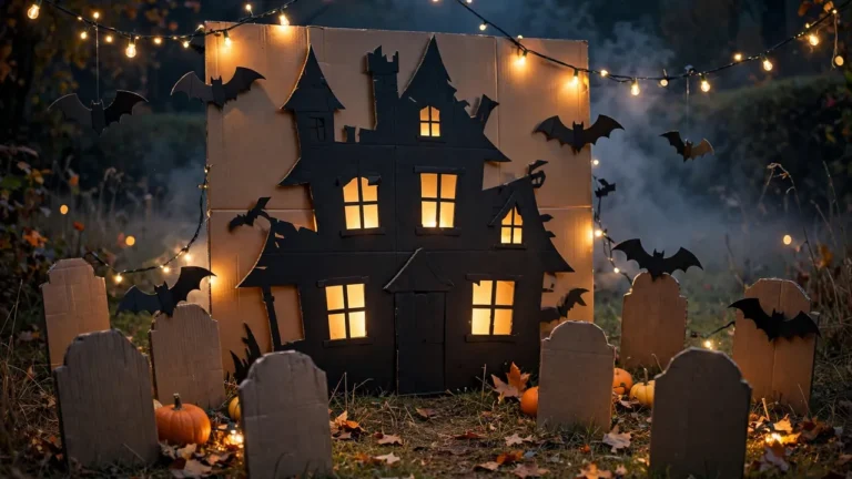 23 Cardboard Halloween Decorations for a Spooky DIY Party