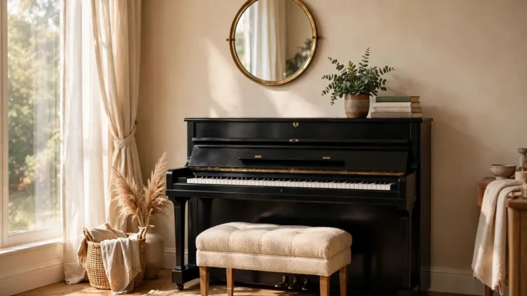 17+ Inspiring Upright Piano Room Ideas for a Stylish Home