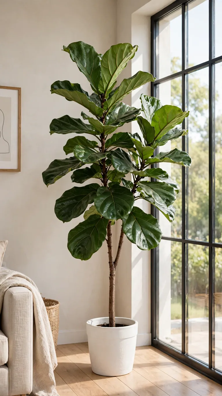 25 Indoor Plant Ideas to Bring Fresh Greenery Into Your Home 2 Fiddle Leaf Corner